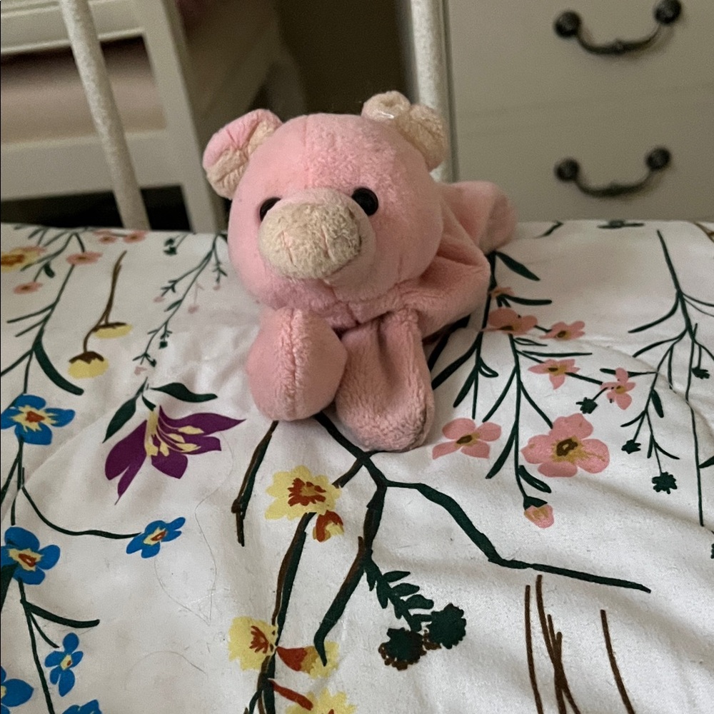 Pink Stuffed Bear Plush Toy